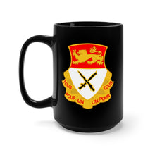 Load image into Gallery viewer, Black Mug 15oz - Army - 15th Cavalry Regiment wo Txt
