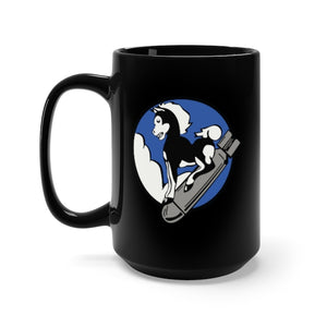 Black Mug 15oz - AAC - 526th Fighter Bomber Sqdrn 86th Fighter Bomber Group wo Txt X 300