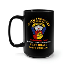 Load image into Gallery viewer, Black Mug 15oz - Army - 504th Infantry Regiment - Devils - FBNC X 300

