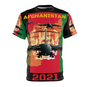 All Over Printing - Afghanistan - Operation Allies Refuge - 2021 - Kabul Airport - Afghan Map - C17 GlobeMaster - Afghanistan Flag