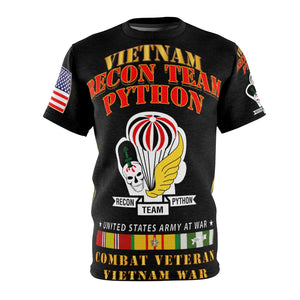 All Over Printing - Army - Special Forces - Recon Team - Python with Rappel Infiltration with Vietnam War Ribbons