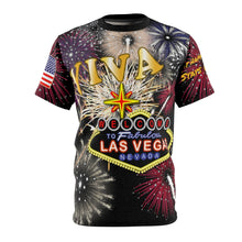 Load image into Gallery viewer, All Over Printing - VIVA! Las Vegas with Fireworks
