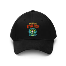 Load image into Gallery viewer, Twill Hat - RECON TEAM - Recon Team Arkansas - Dragon - Vietnam - Hat - Direct To Garment (DTG) Printed
