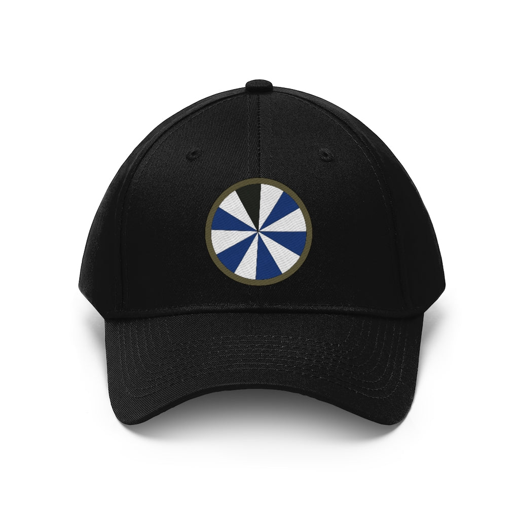 Twill Hat - Army - 11th Infantry Division without Text - Embroidery