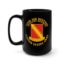 Load image into Gallery viewer, Black Mug 15oz - Army - 52nd Air Defense Artillery Regiment - US Army
