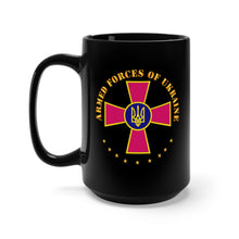 Load image into Gallery viewer, Black Mug 15oz - Ukraine - Armed Forces of Ukraine X 300
