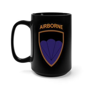 Black Mug 15oz - Army - 6th Airborne Division - Phantom wo Txt X 300