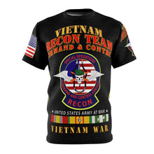 Load image into Gallery viewer, All Over Printing - Army - Special Forces - Recon Team - Command and Control with Rappel Infiltration with Vietnam War Ribbons - Vietnam War
