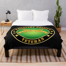 Load image into Gallery viewer, Army - Military Police Veteran Throw Blanket
