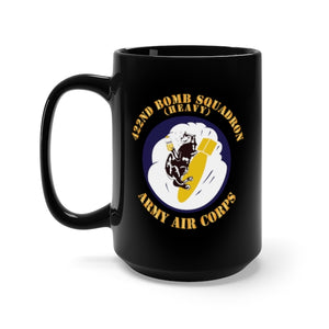 Black Mug 15oz - SSI - AAC - 422nd Bomb Squadron X 300