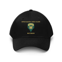 Load image into Gallery viewer, Army - Specialist 6th Class - SP6 - Retired - V1 -   Hats
