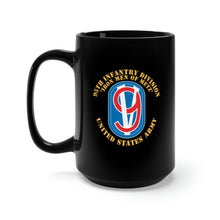Load image into Gallery viewer, Black Mug 15oz - 95th Infantry Brigade - SSI - Iron Mem of Metz X 300
