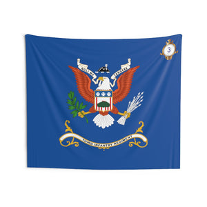 Indoor Wall Tapestries - 3rd Battalion, 3rd Infantry Regiment (The Old Guard) - Regimental Colors Tapestry