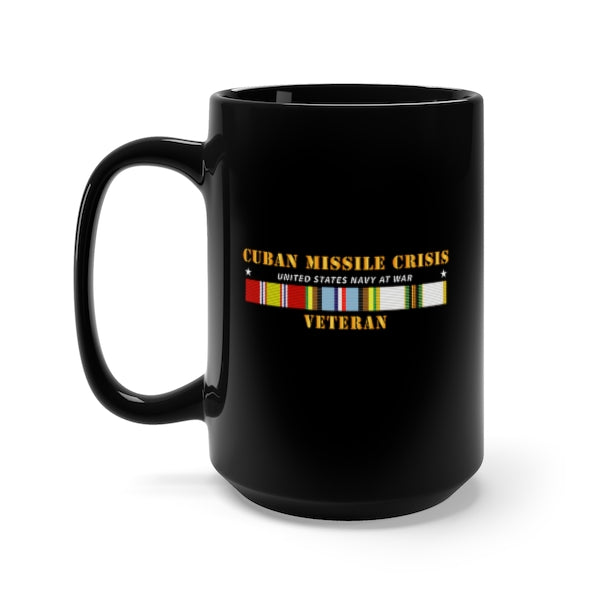 Black Mug - Navy - Cuban Missile Crisis w AFEM COLD SVC