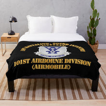 Load image into Gallery viewer, Army - 1st Bn 503rd Infantry - 101st Airborne Division X 300 Throw Blanket
