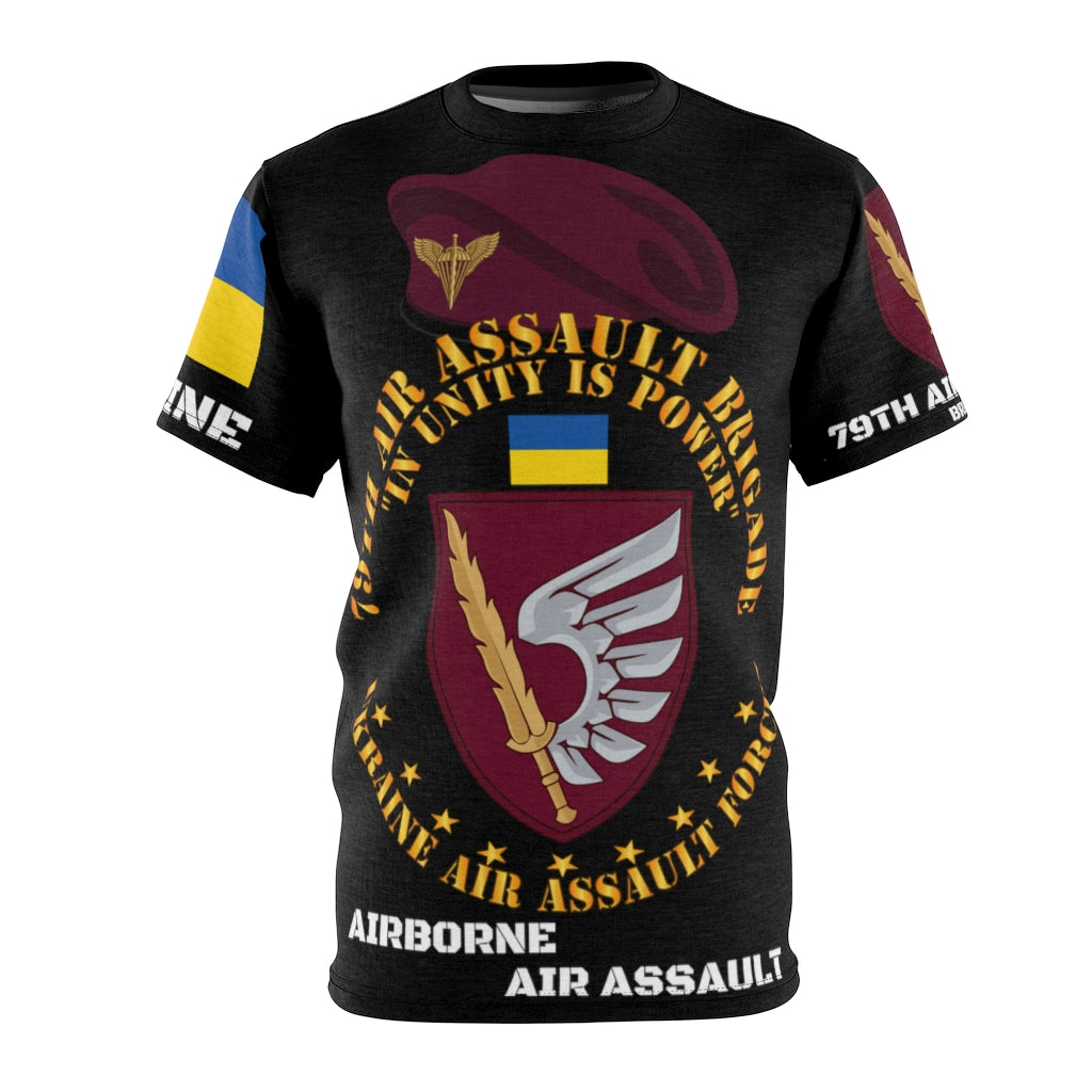 All Over Printing - Ukraine - 79th Air Assault Brigade - Unity IS Power - Ukrainian Air Assault Forces - Always First