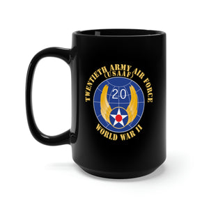 Black Mug 15oz - SSI - AAC - 20th Air Force - WWII - USAAF x 300