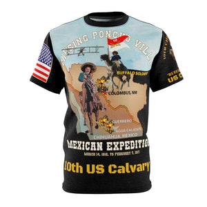 All Over Printing - Army - Chasing Poncho Villa - Mexican Expedition - 10th US Cavalry Regiment Buffalo Soldiers 1916-1917