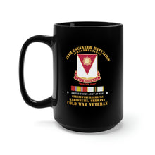 Load image into Gallery viewer, Black Mug 15oz - 79th Engineer Bn - Blazing Sun - Gerzewski Barracks - Karlsruhe, GE w COLD SVC X 300
