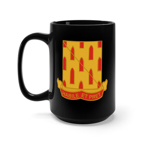 Black Mug 15oz - Army - 52nd Field Artillery Battalion wo Txt