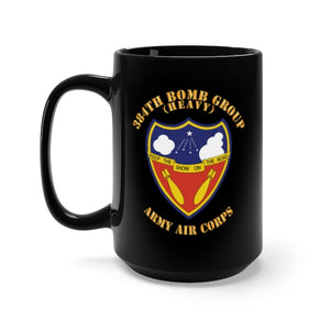 Black Mug 15oz - AAC - 384th Bomb Group X 300