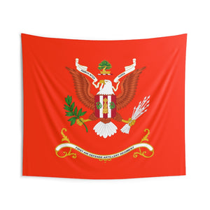 Indoor Wall Tapestries - 1st Air Defense Artillery - Regimental Colors Tapestry