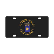 Load image into Gallery viewer, Army - COA - 26th Cavalry Regiment (Philippine Scouts) - Our Strength Classic License Plate
