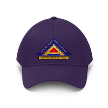 Load image into Gallery viewer, Unisex Twill Hat - 34th Infantry Dog Scout Platoon - 7th Army - Direct to Garment (DTG) - Printed
