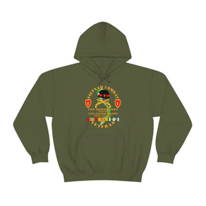 Unisex Heavy Blend Hooded Sweatshirt -  Army - Vietnam Combat Veteran w 25th Military Police Co w 25th ID X 300