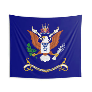 Indoor Wall Tapestries - 503rd Parachute Infantry Regiment - THE ROCK - Regimental Colors Tapestry