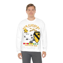 Load image into Gallery viewer, Unisex Heavy Blend Crewneck Sweatshirt - Army - 9th Cavalry (Air Cav) - 1st Cav Division w SVC
