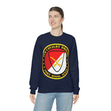 Load image into Gallery viewer, Unisex Heavy Blend Crewneck Sweatshirt - Army - 6th Cavalry Brigade Fort Hood, Texas
