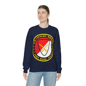 Unisex Heavy Blend Crewneck Sweatshirt - Army - 6th Cavalry Brigade Fort Hood, Texas