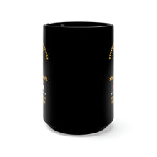 Load image into Gallery viewer, Black Mug 15oz - Army - SSI, USA STRATCOM, EUR, Karlsruhe, Germany w COLD SVC X 300
