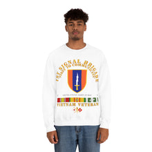 Load image into Gallery viewer, Unisex Heavy Blend Crewneck Sweatshirt - Army - 1st Signal Bde SSI w VN SVC
