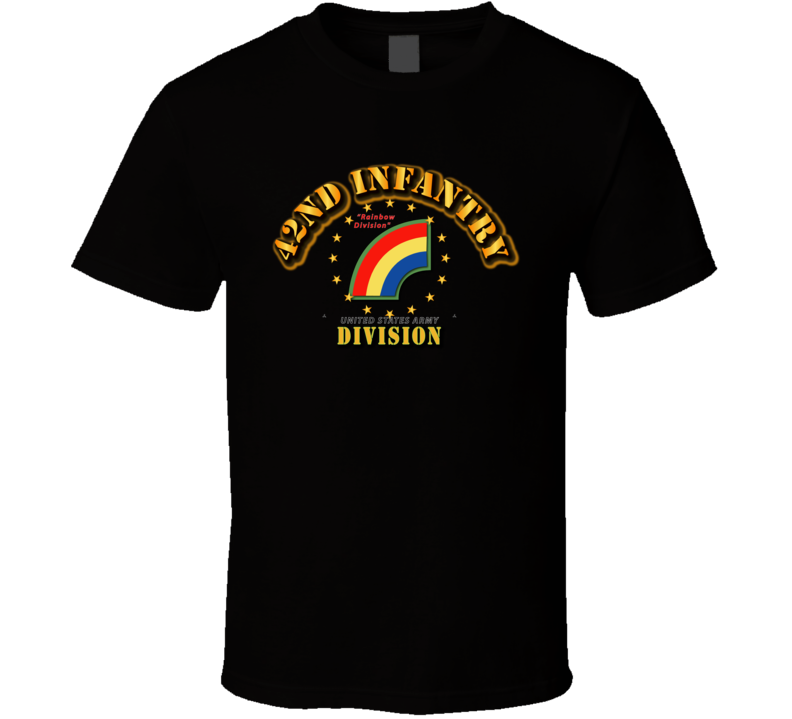 42nd Infantry Division - Rainbow Division T Shirt