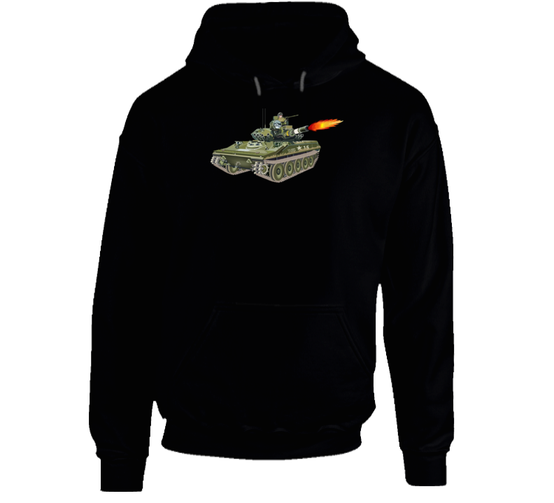 Army - M551 Sheridan - Firing Wo Txt Hoodie