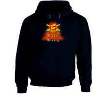 Load image into Gallery viewer, Army - 40th Field Artillery W Br - Ribbon - King Of Battle W Expl - V1 Hoodie
