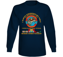 Load image into Gallery viewer, Army - I Marine Expeditionary Force - Us Army Central - Desert Storm Veteran Long Sleeve
