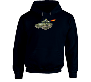 Army - M551 Sheridan - Firing Wo Txt Hoodie