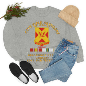 Unisex Heavy Blend Crewneck Sweatshirt - 84th Field Artillery Det - Grossengstingien - GE w COLD SVC