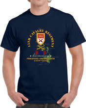 Load image into Gallery viewer, Army - 15th Cavalry Regiment - Phil American War W Phil War Svc Classic T Shirt
