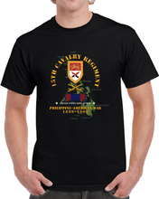 Load image into Gallery viewer, Army - 15th Cavalry Regiment - Phil American War W Phil War Svc Classic T Shirt
