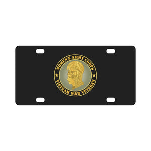 Army - Women's Army Corps - Vietnam War Veteran Classic License Plate