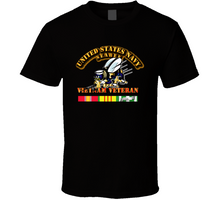 Load image into Gallery viewer, Navy - Seabee - Vietnam Veteran T Shirt, Hoodie and Long Sleeve Shirts
