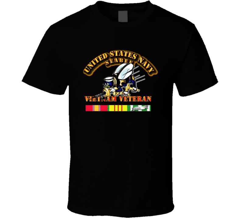 Navy - Seabee - Vietnam Veteran T Shirt