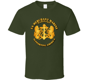 US Merchant Marine, "Mariners", Supporting America - T Shirt, Premium and Hoodie
