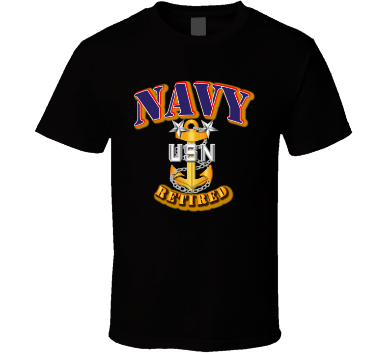 NAVY - MCPO - Retired T Shirt