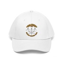 Load image into Gallery viewer, Unisex Twill Hat - Navy - Rate -  Ocean Systems Technician - Direct to Garment (DTG) - Printed
