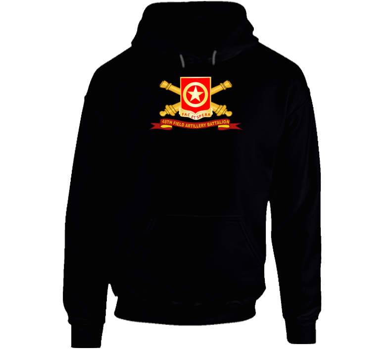 Army - 48th Field Artillery Battalion W Br - Ribbon Hoodie